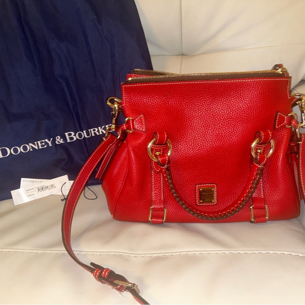 Dooney & Bourke Red Leather Handbag
